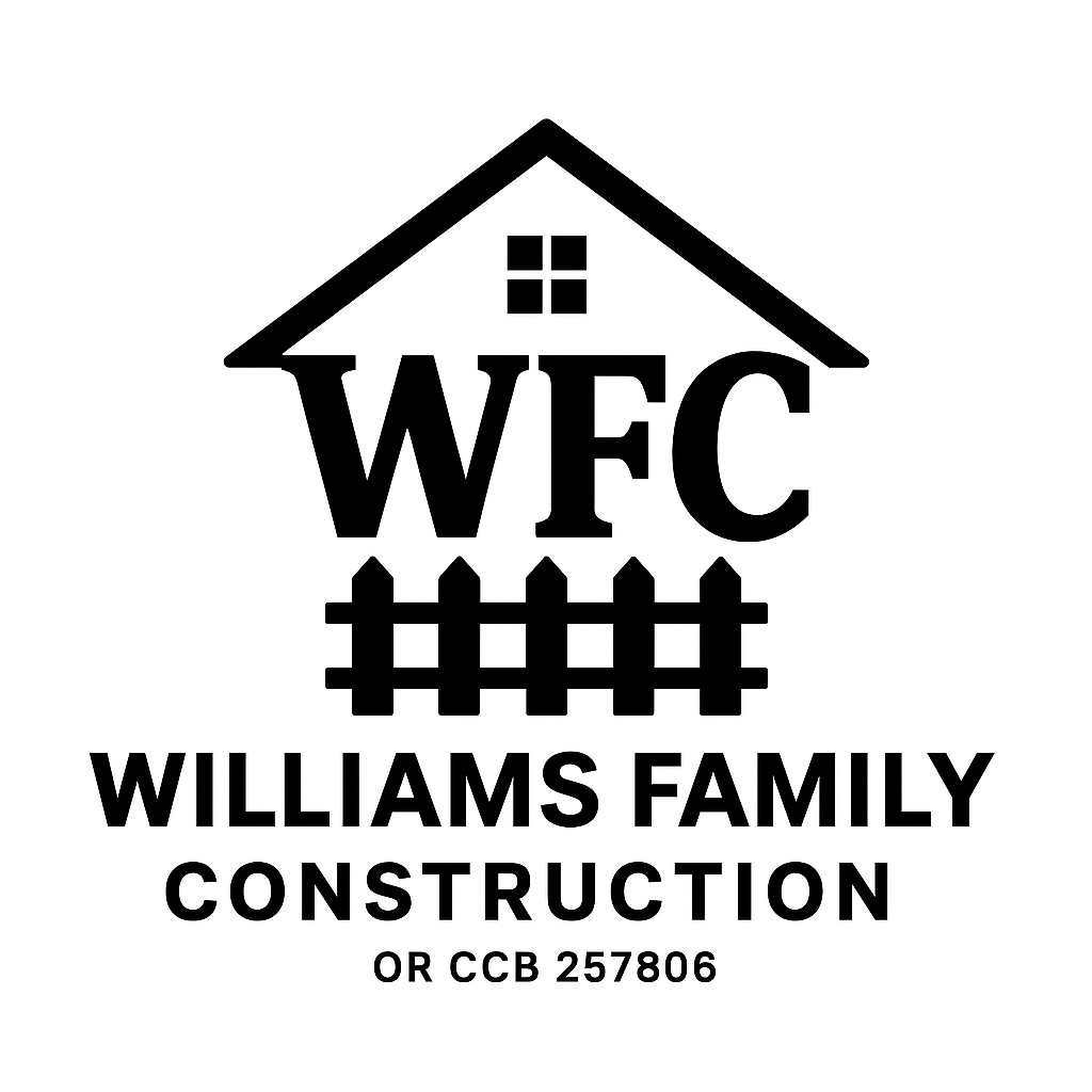 Williams Family Construction Logo
